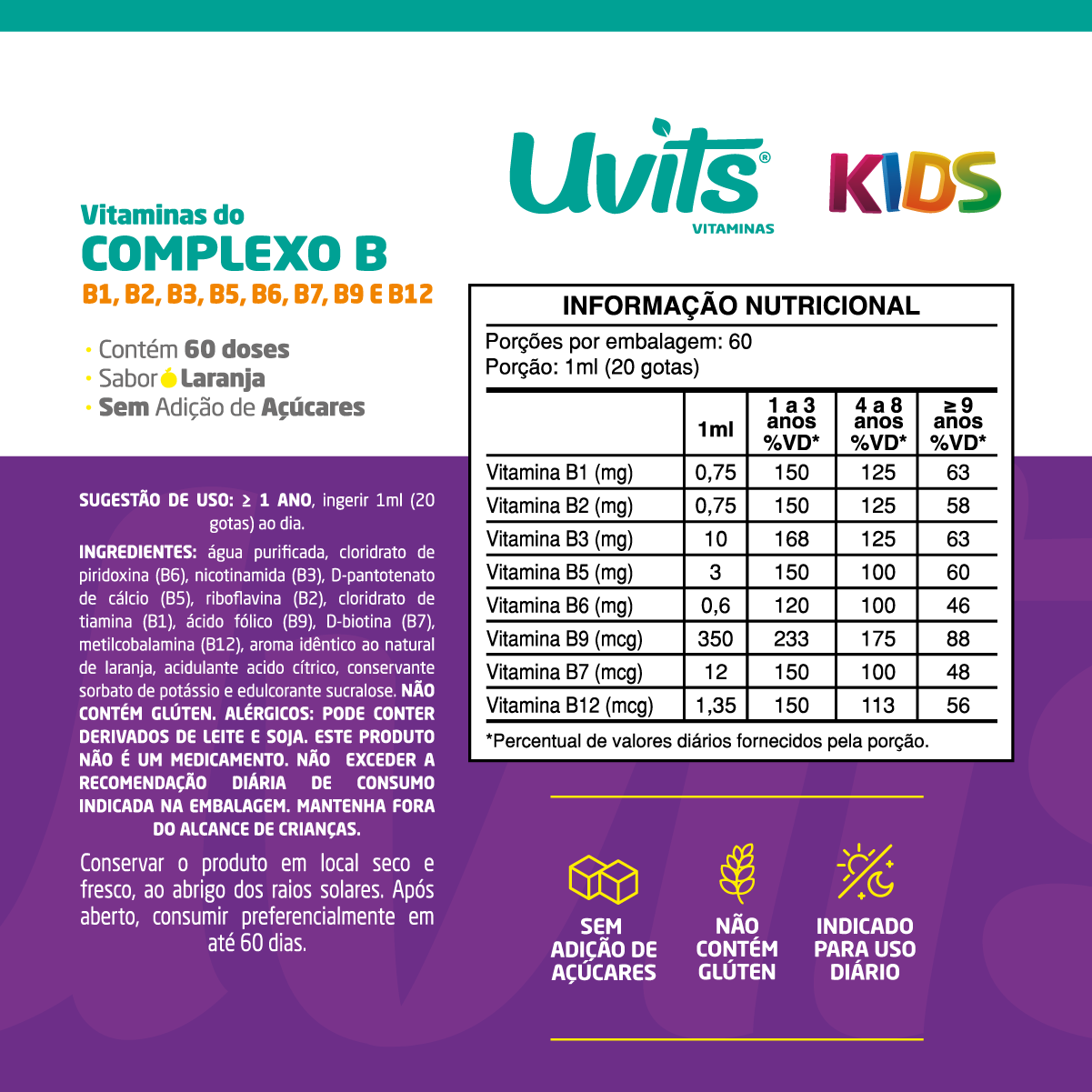 Complexo B Kids 60ml