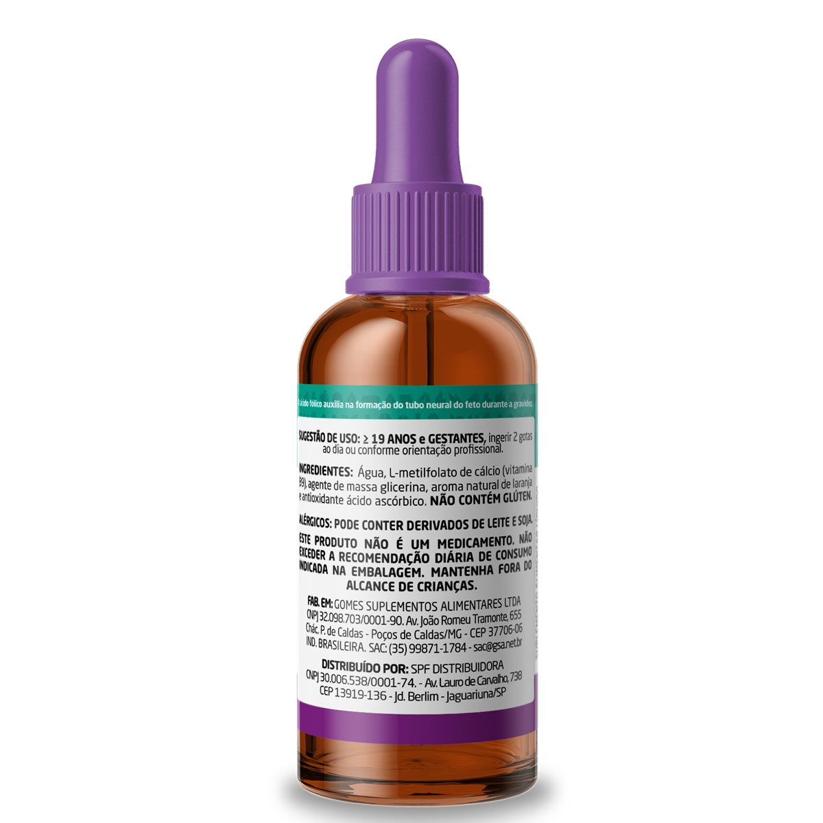Metilfolato - Ácido Folico 680mcg - 20ml