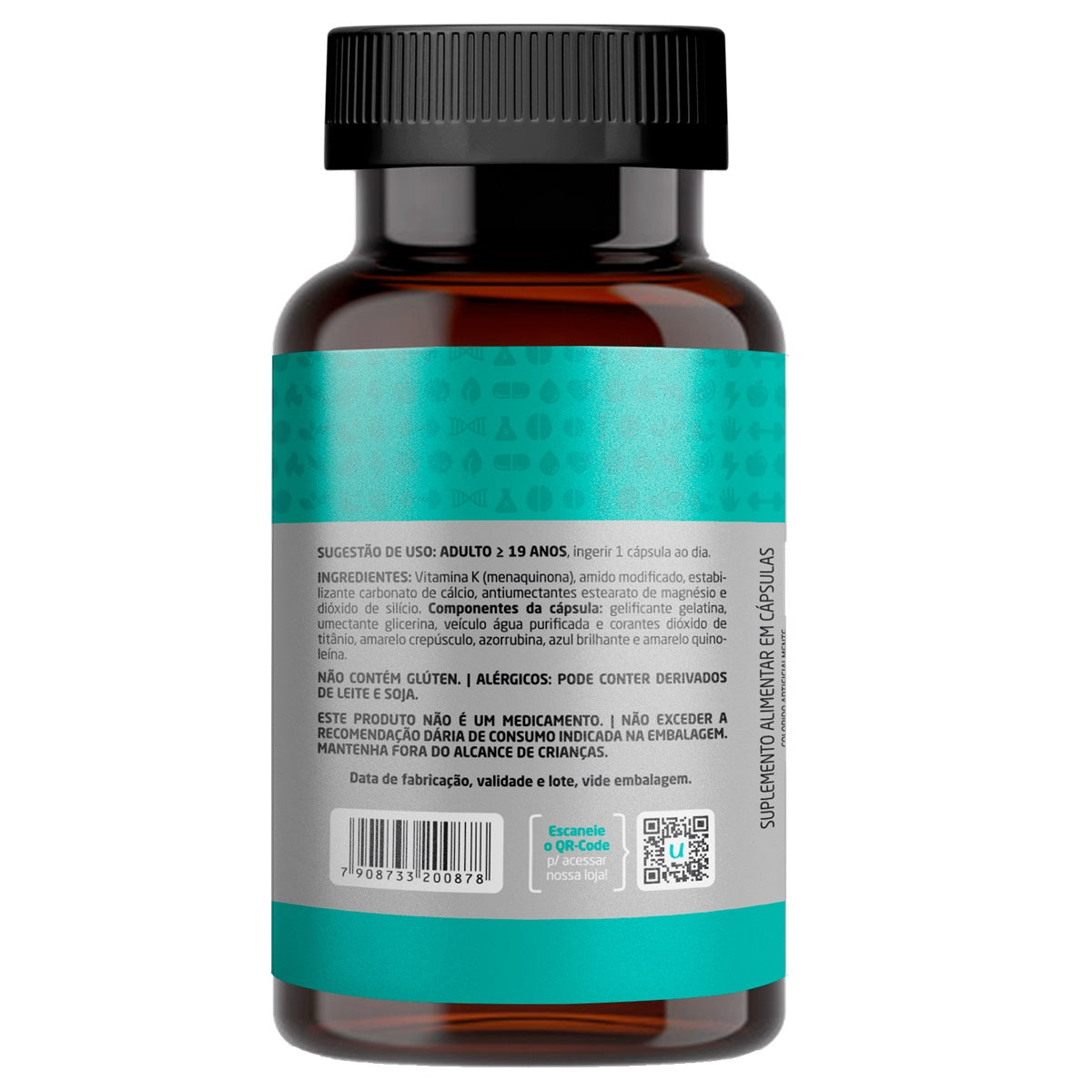 Vitamina K2 MK7 60 Cápsulas