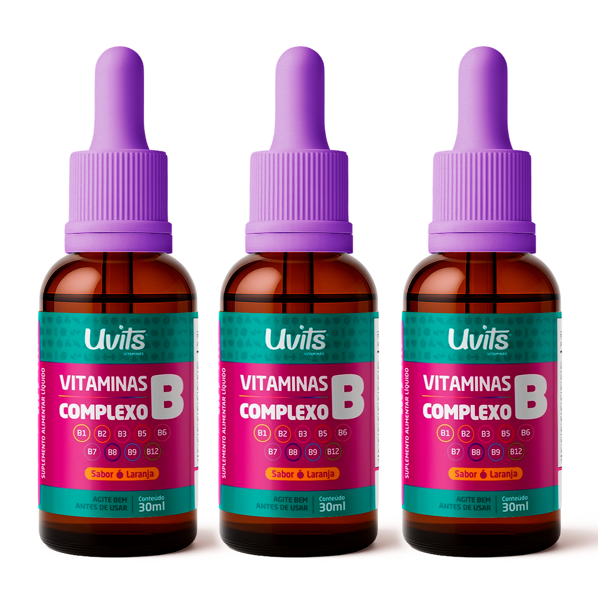 Vitaminas Complexo B 30ml