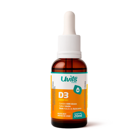 Vitamina D3 2000UI Uvits 20ml