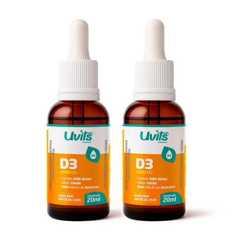 Vitamina D3 2000UI Uvits 20ml