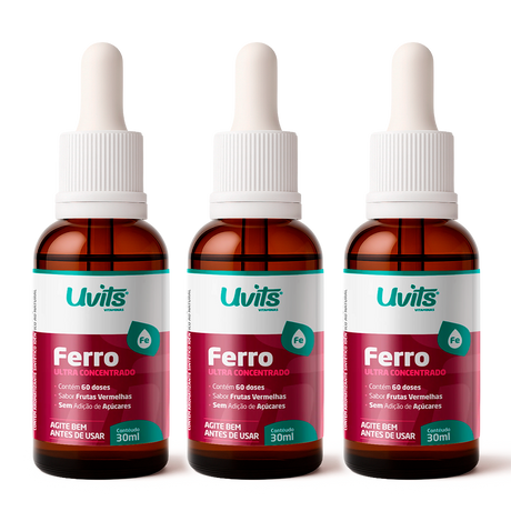 Ferro Bisglicinato Ultra Concentrado 30ml