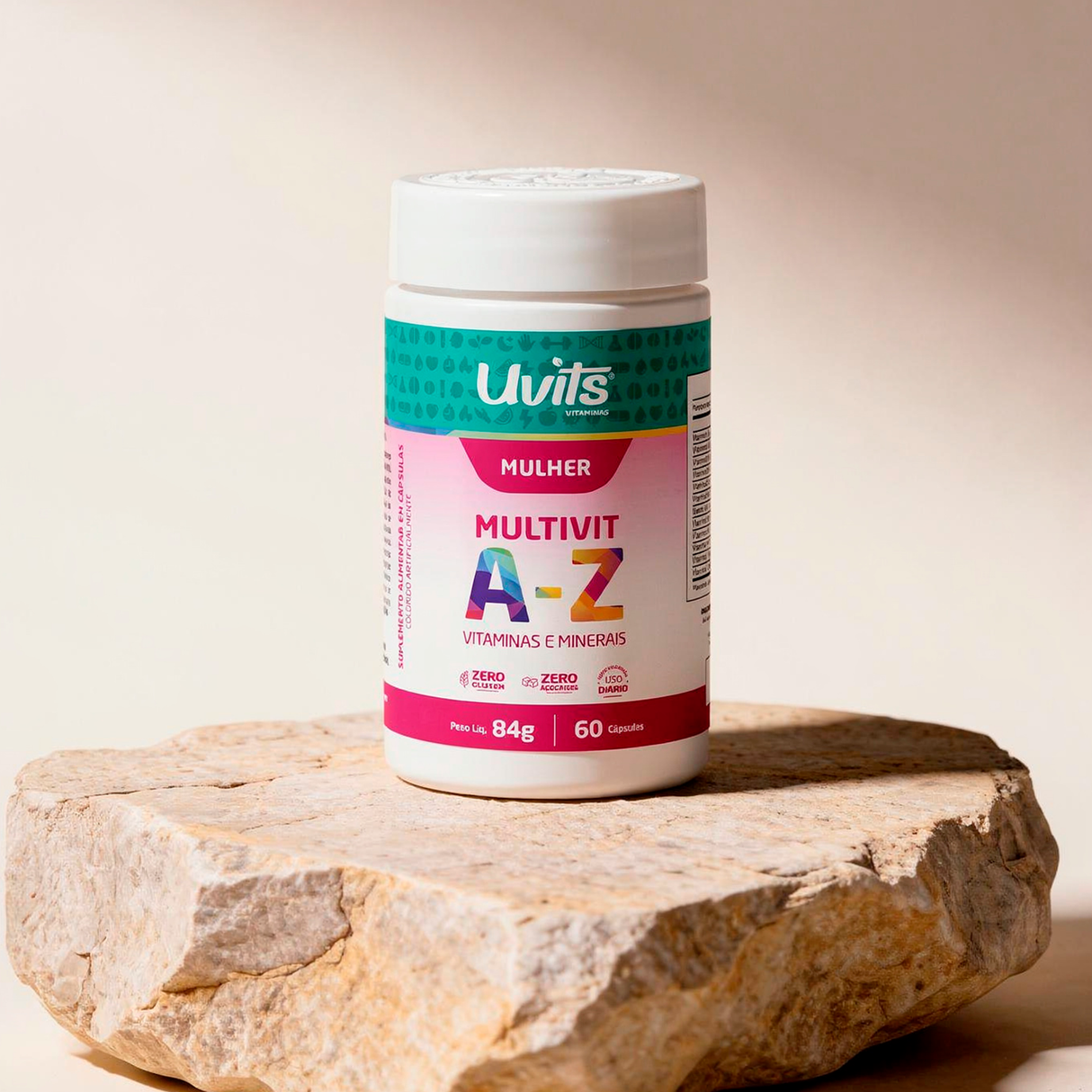 Multivitamínico A-Z para Mulheres – Energia, Imunidade e Equilíbrio Nutricional – 60 Comprimidos