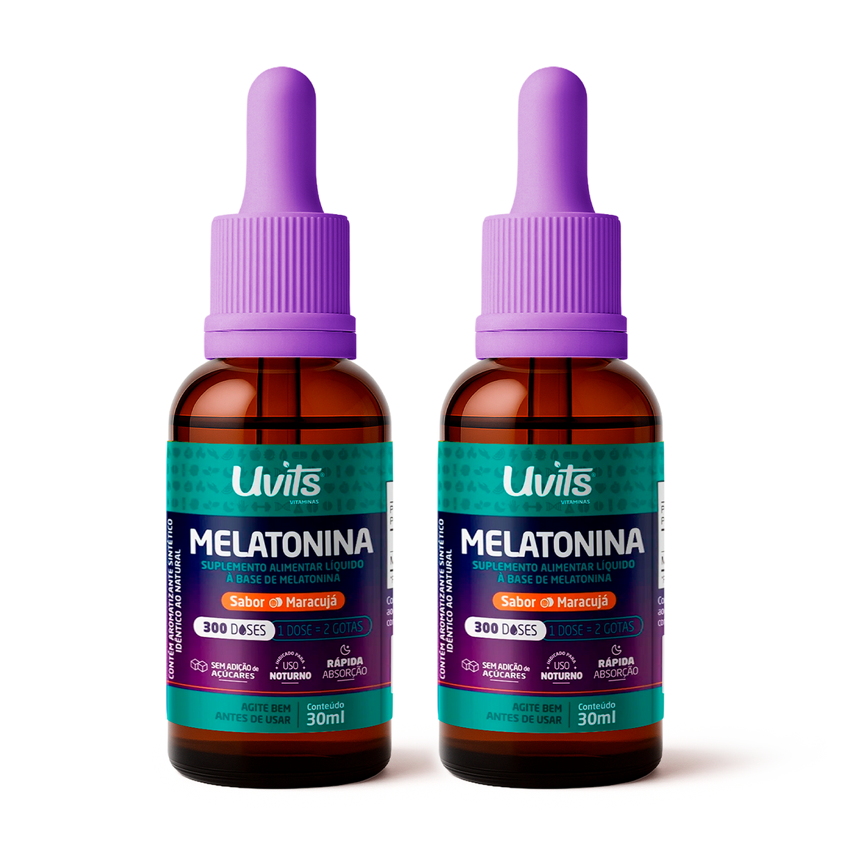 Melatonina Líquida 30ml Sabores