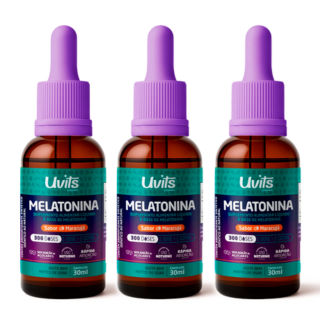 Melatonina Líquida 30ml Sabores
