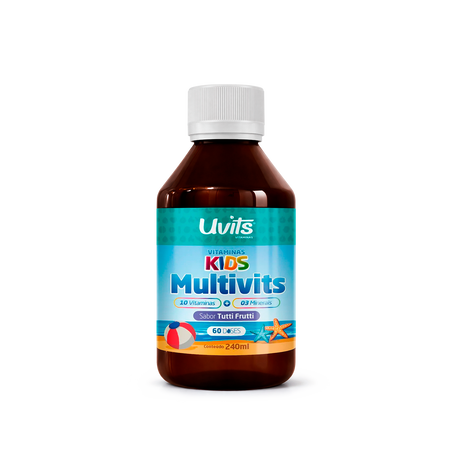 Multivits Xarope 240ml Kids Uvits