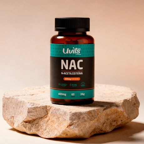 NAC - Aceltilcisteína 800mg 60 Cápsulas