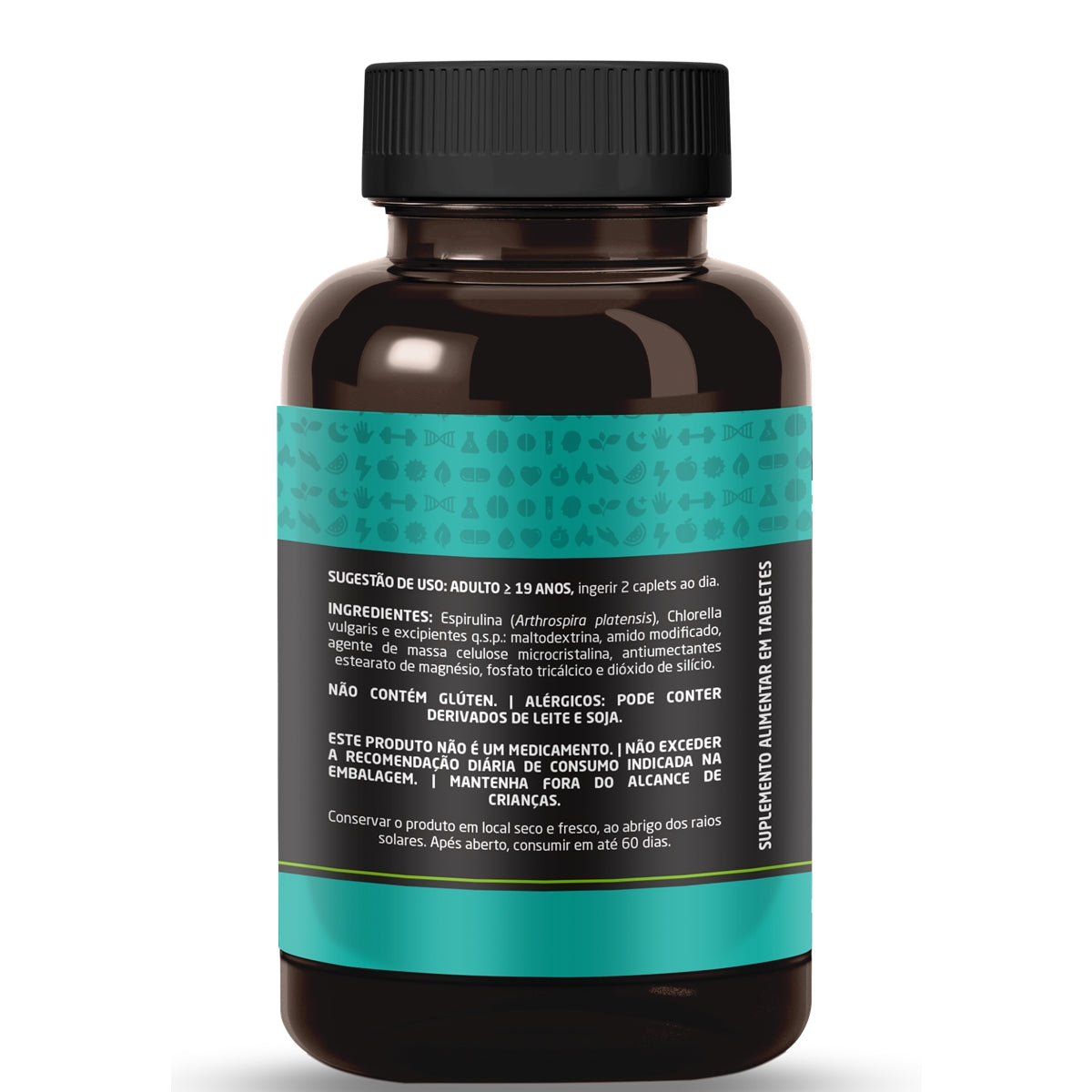 Chlorella + Espirulina 60 Caplets