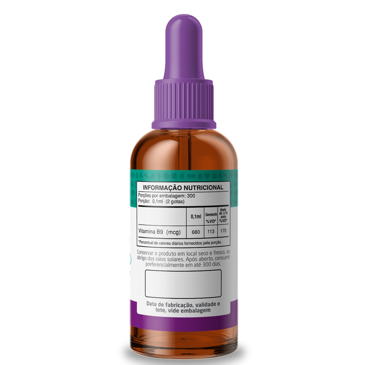 Metilfolato - Ácido Folico 680mcg - 20ml