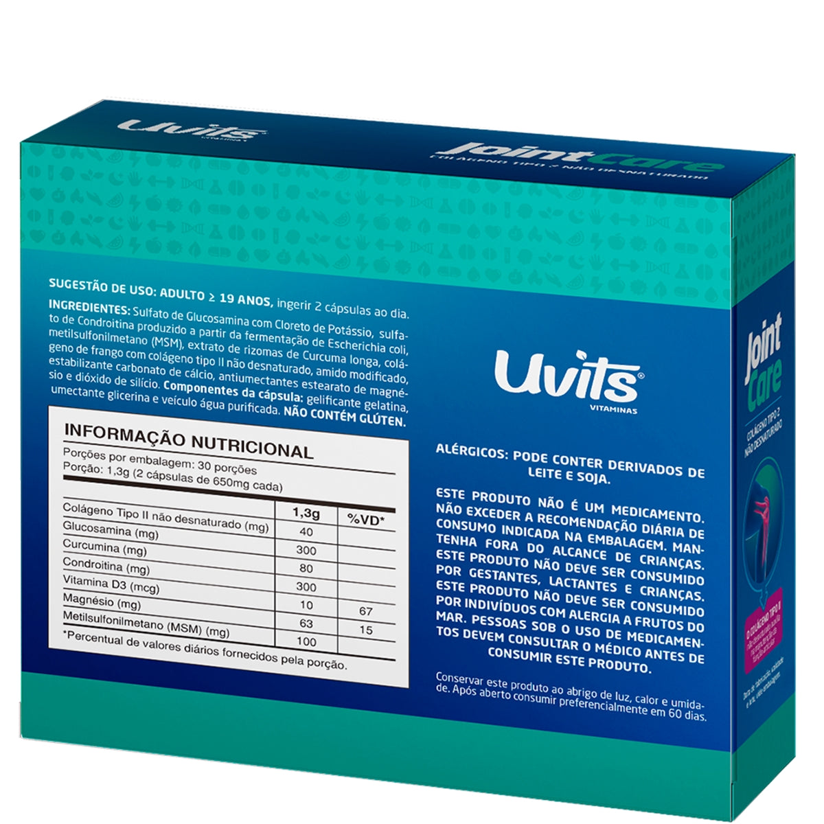 Kit Movimento - JointCare, MSM, K2, Cúrcuma