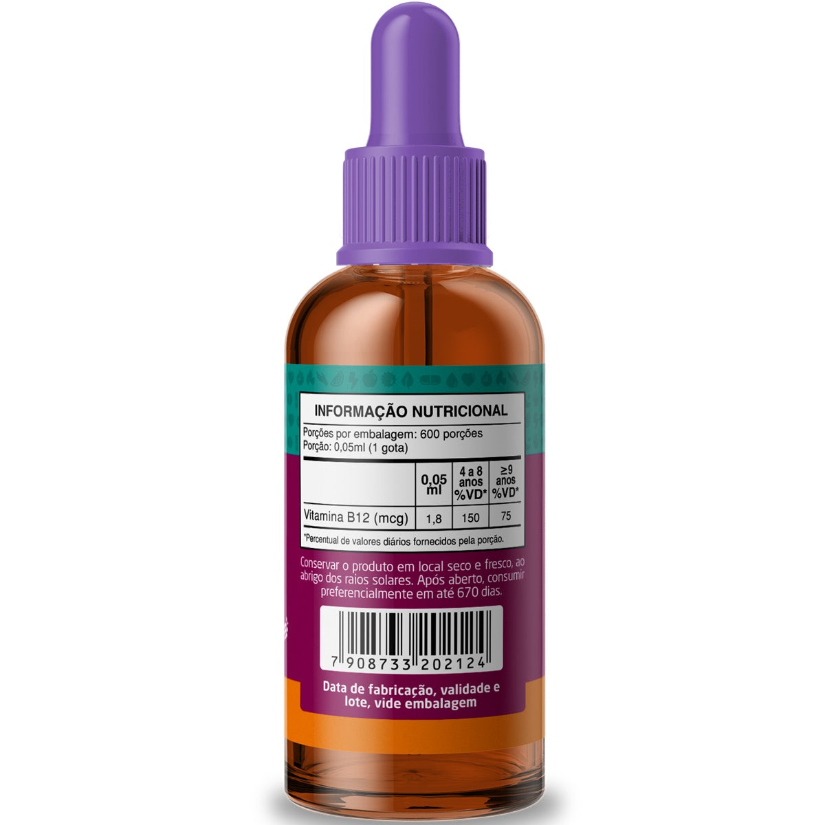 Vitamina B12 Kids - Metilcobalamina - 30ml