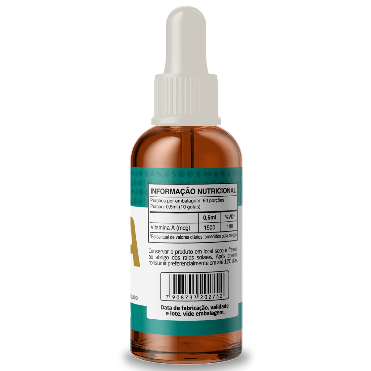 Vitamina A 5000UI - Acetato de Retinol - 30ml
