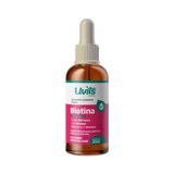 Biotina Líquida Vitamina B7 45mcg - 600 Doses
