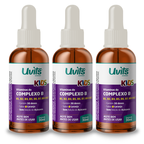 Vitaminas Complexo B Kids 30ml