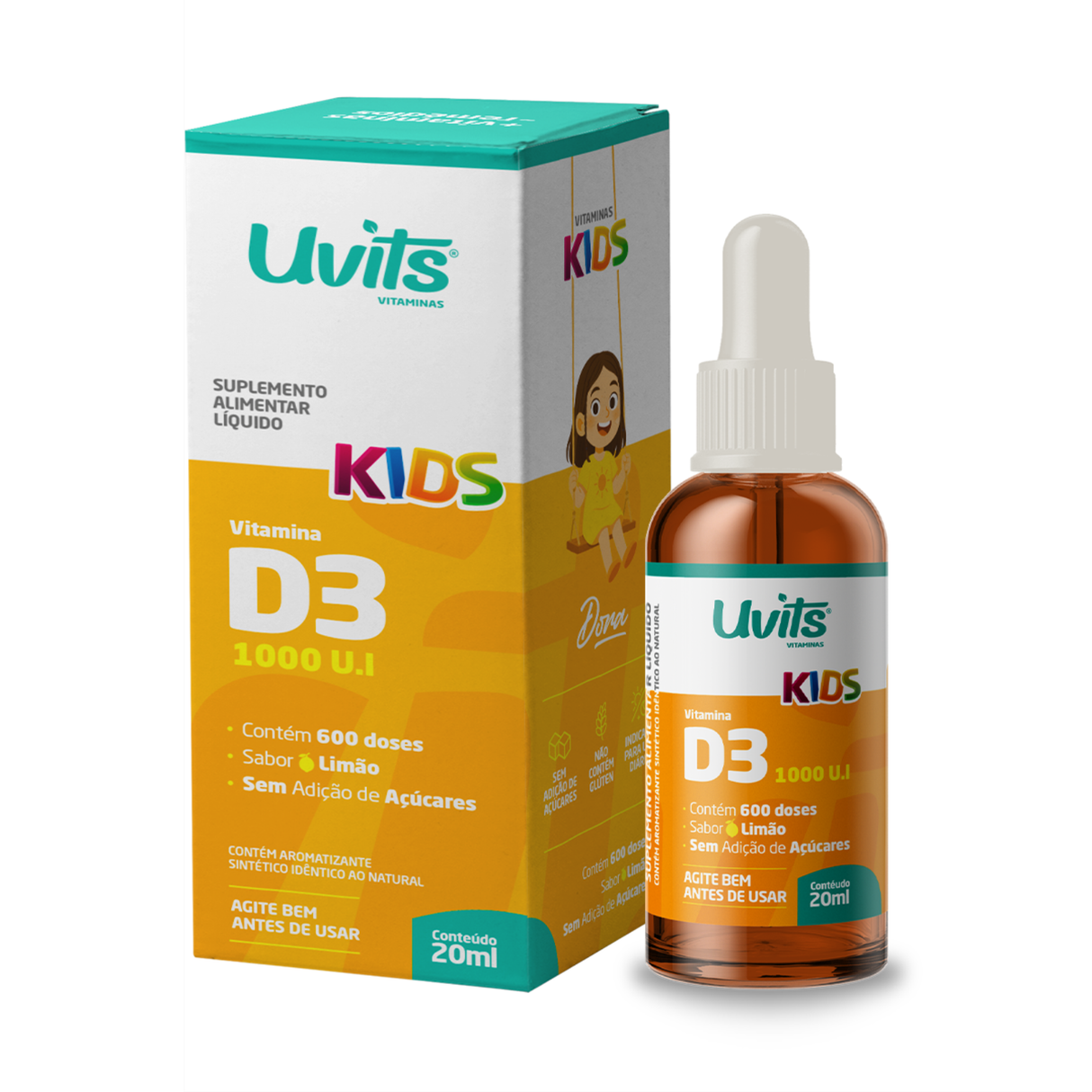 Vitamina D3 1000UI Kids 20ml