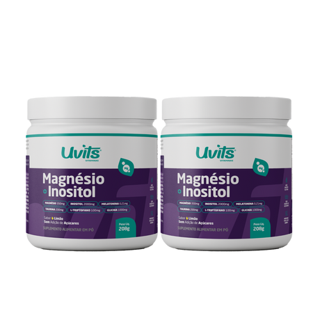 Magnésio Inositol 208G Sabor Limão