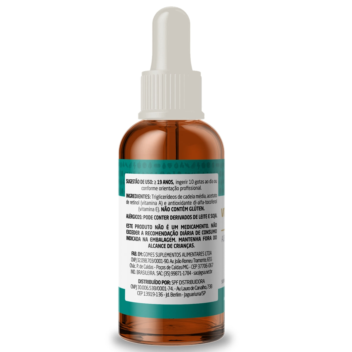 Vitamina A 5000UI - Acetato de Retinol - 30ml