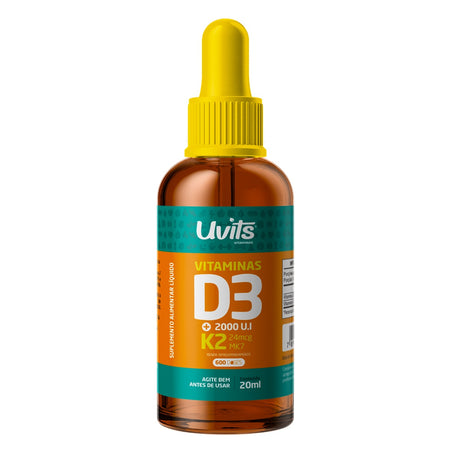 Kit Vitamina D3+K2 (20ml) + B12 (20ml)