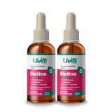 Biotina Líquida Vitamina B7 45mcg - 600 Doses