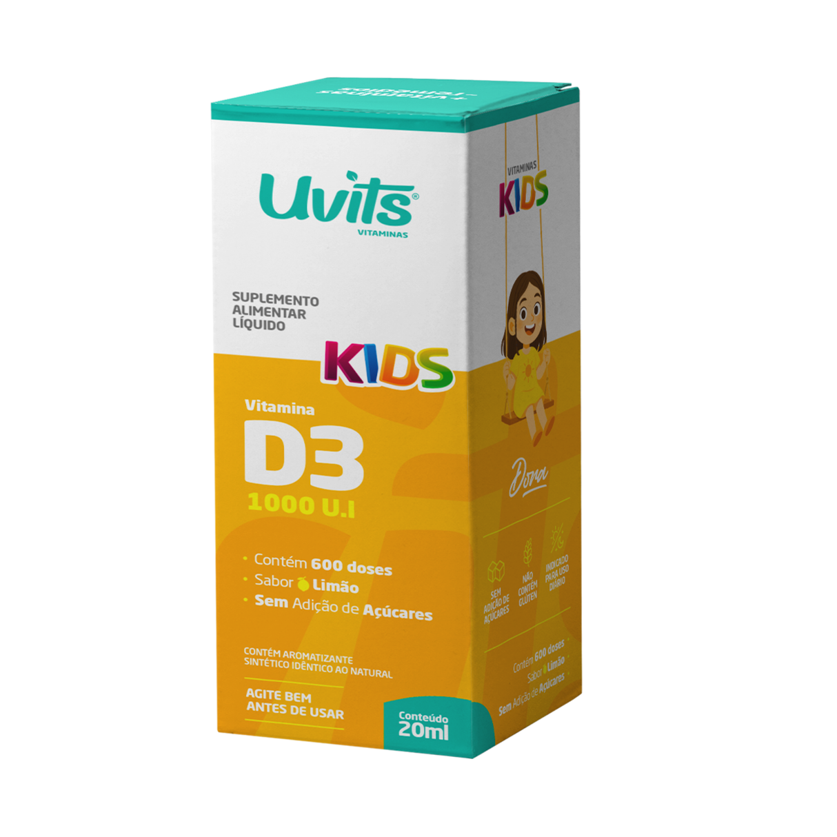 Vitamina D3 1000UI Kids 20ml