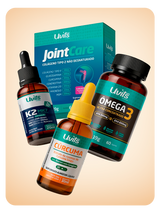 Kit Movimento - JointCare, MSM, K2, Cúrcuma