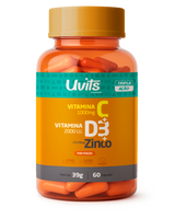 Vitamina C D Z 60 Capsulas Uvits