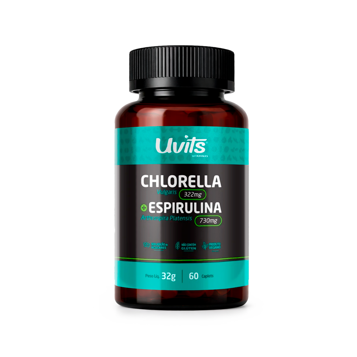 Chlorella + Espirulina 60 Caplets
