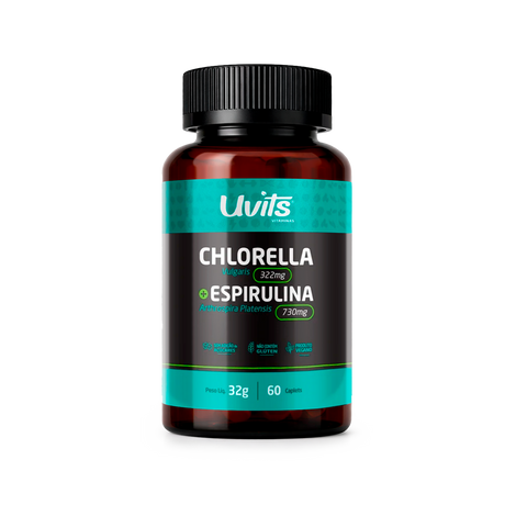 Chlorella + Espirulina 60 Caplets