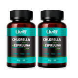 Chlorella + Espirulina 60 Caplets