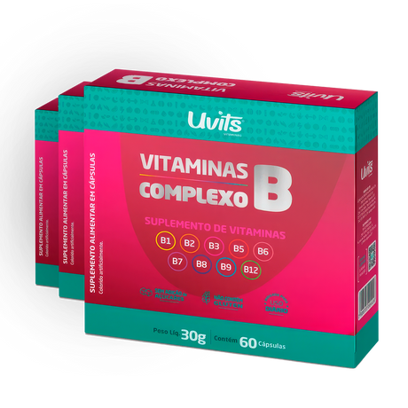 Vitaminas Complexo B 60 Cápsulas
