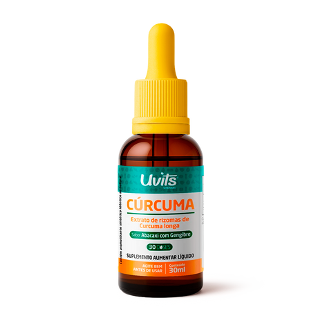 CÚRCUMA GOTAS FRASCO 30ML UVITS