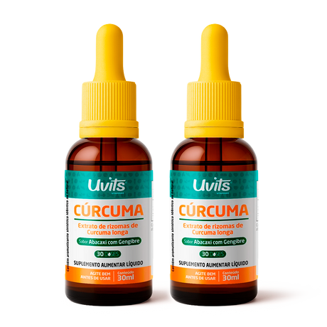 CÚRCUMA GOTAS FRASCO 30ML UVITS