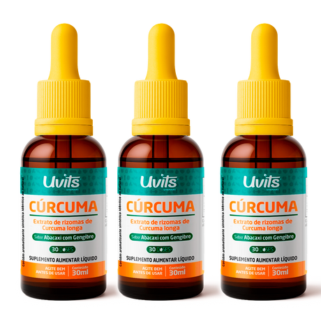CÚRCUMA GOTAS FRASCO 30ML UVITS