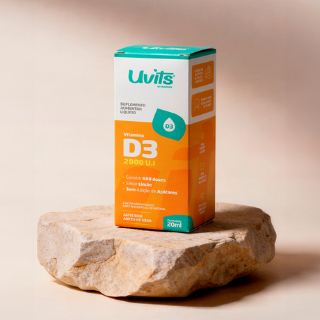 Vitamina D3 2000UI Uvits 20ml