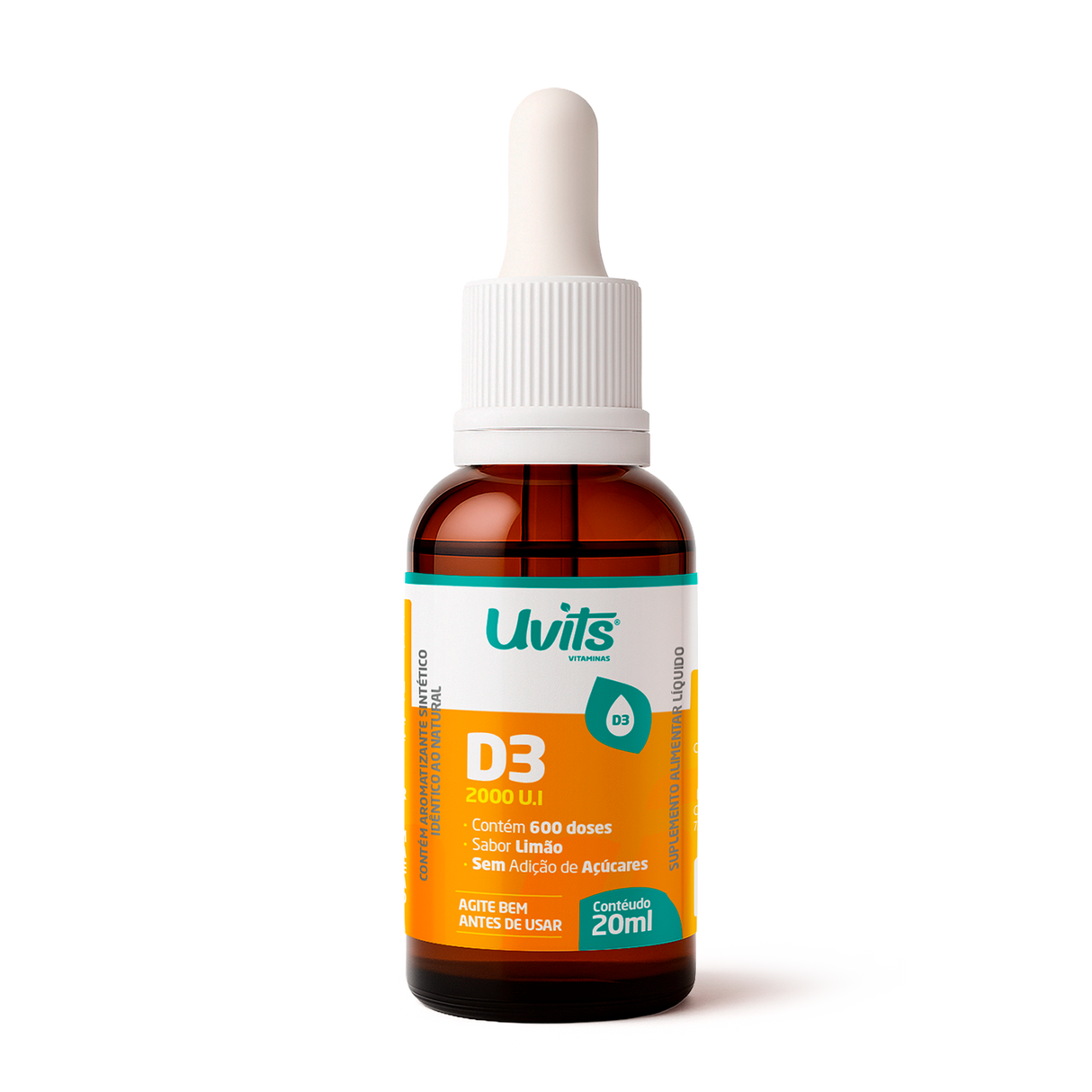 Vitamina D3 2000UI Uvits 20ml
