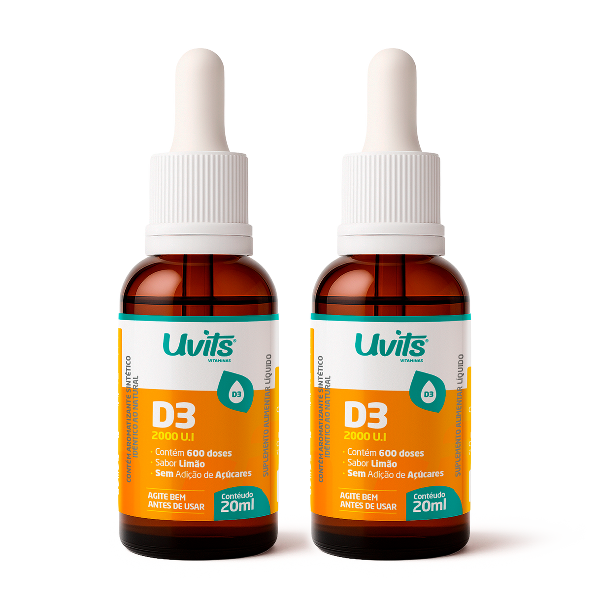 Vitamina D3 2000UI Uvits 20ml