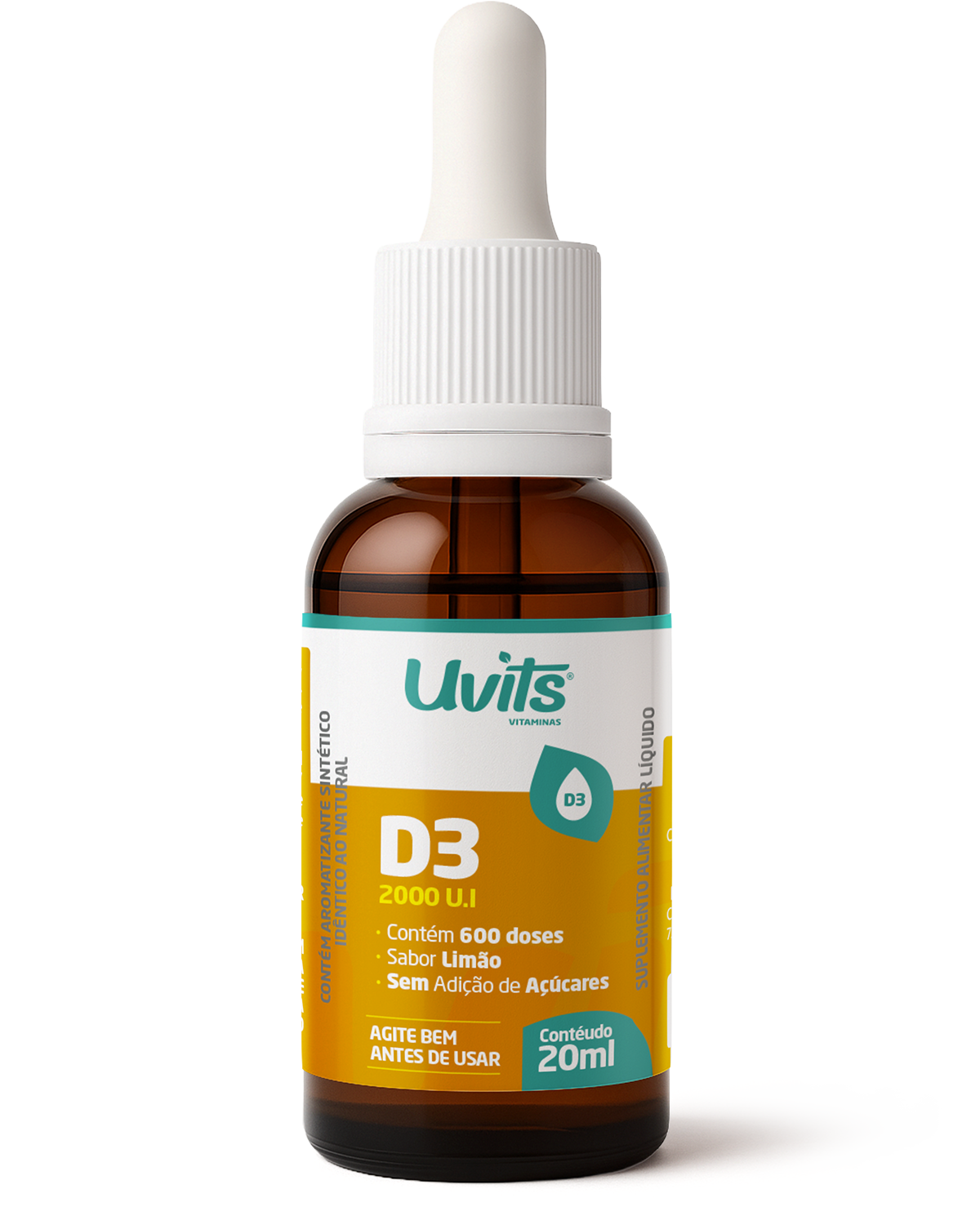 Vitamina D3 2000UI Uvits 20ml