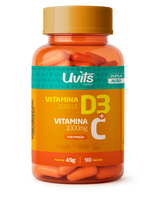 Vitamina D3 C 90 Capsulas Uvits