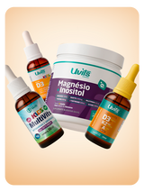 Kit Elo Mãe e Filhos – MultiVits Kids, D3 1000ui Kids, Tri-Uvits e Magnésio Inositol