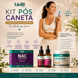 Kit Pós-Caneta - Creatina, Complexo B, NAC e Ferro Ultra