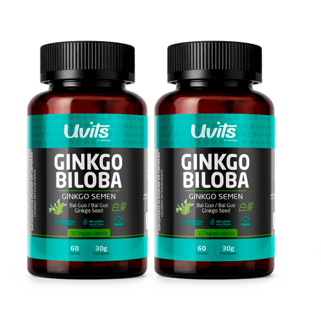 Ginkgo Biloba 60 Capsulas Uvits