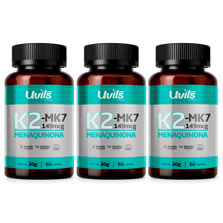 Vitamina K2 MK7 60 Cápsulas
