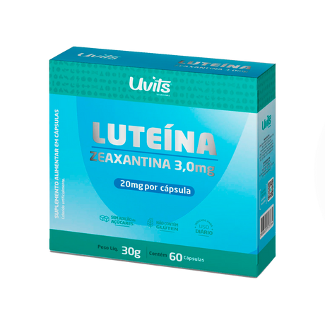 Luteína + Zeaxantina 60 Cápsulas
