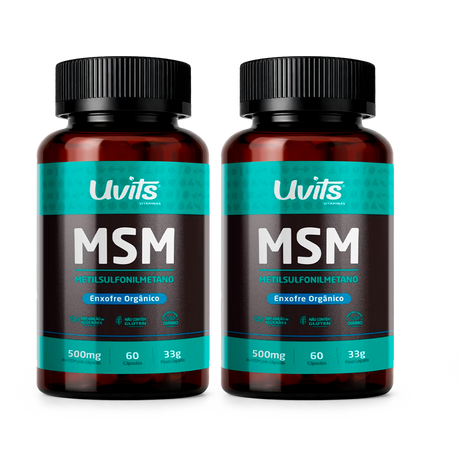 MSM 60 Capsulas Uvits