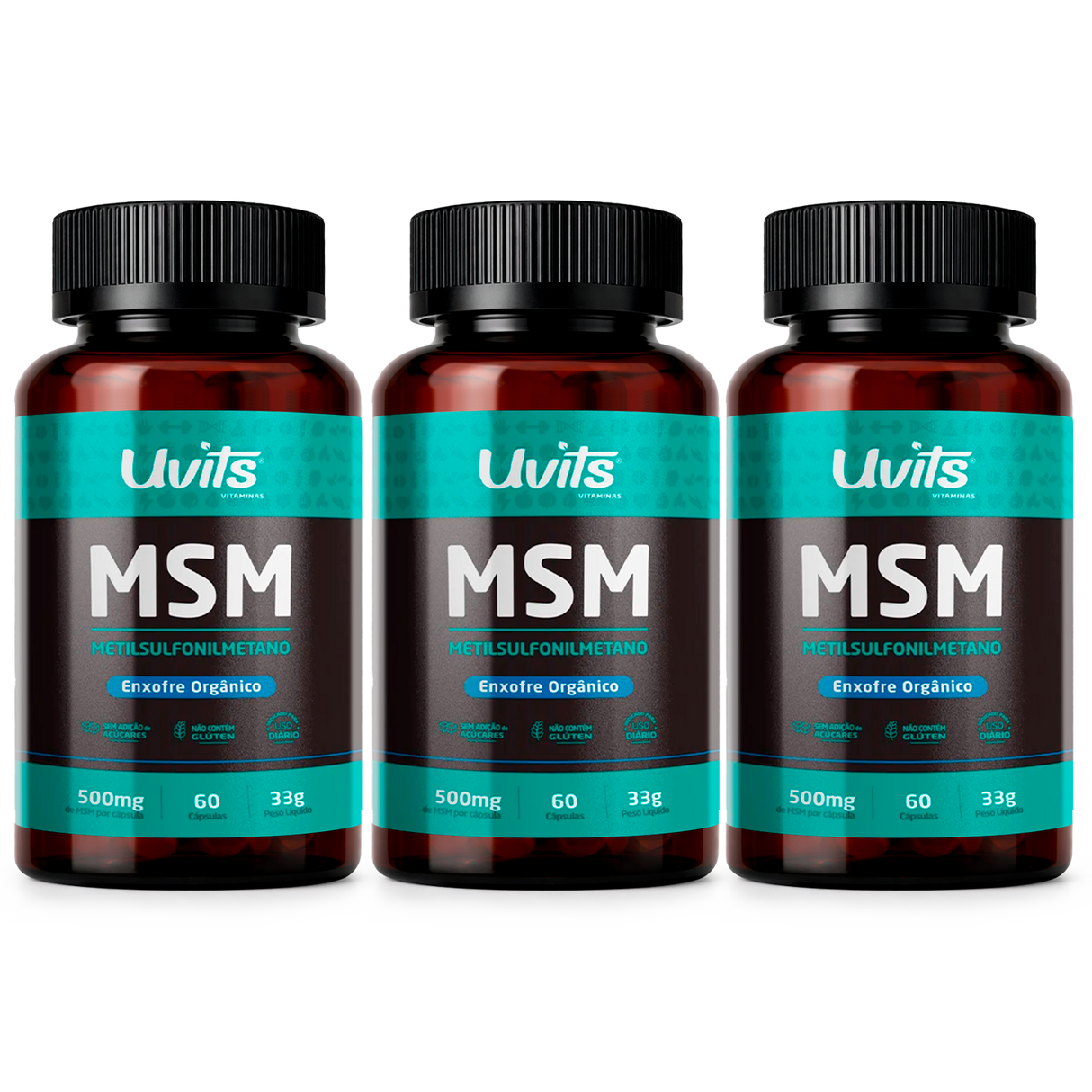 MSM 60 Capsulas Uvits