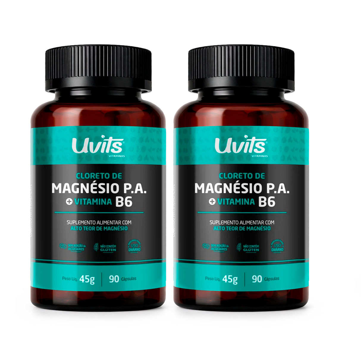 Magnésio + B6 90 Capsulas