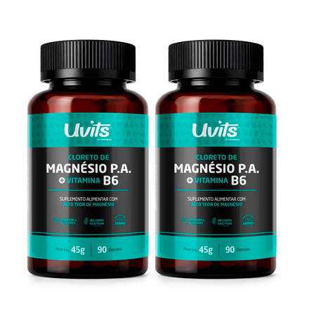 Magnésio + B6 90 Capsulas