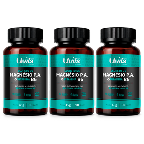 Magnésio + B6 90 Capsulas