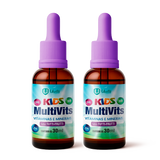 MultiVits Kids 30ml - Vitaminas e Minerais Sabor Tutti-Frutti